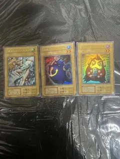 遊戯王復刻ウルトラ3枚セット　パーツまとめ売り