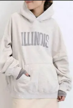 L'Appartement REMI RELIEF PAINTED HOODIEのサムネイル