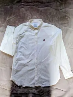 BEAMS 日本製生地 オックスフォードシャツ L
