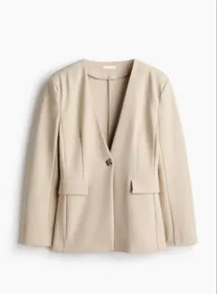 H&M ノーカラージャージーブレザーMのサムネイル