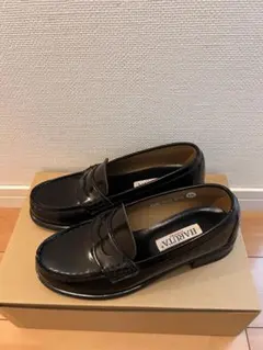 -値下げ-美品HARUTA コインローファー4505 サイズ22.5cm 箱無し