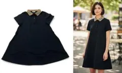 極美品 バーバリー Burberry 最新現行タグ ワンピース 10Y140cmのサムネイル