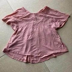 suria ヨガウェア Tシャツ サーモンピンクのサムネイル