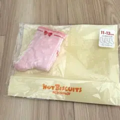 新品未使用 ミキハウス HOT BISCUITS ベビー靴下 11-13cm