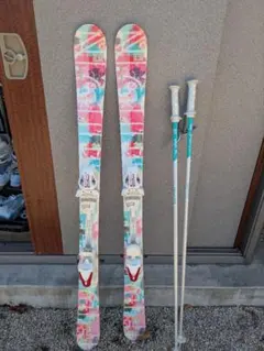 スキー4点セット　レディース