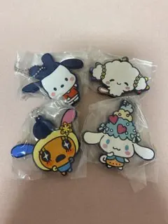 キャラクターキーチェーンセット 4種　 たまごっち×サンリオ