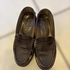 ハルタ　ローファー　23.5 ブラウン