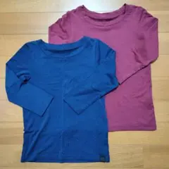 ユニクロ　キッズ　極暖ヒートテック　長袖　 2枚セット 100