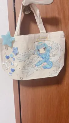 オリジナルイラスト トートバッグ 天使界隈 萌え絵 病み