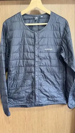 mont-bell スペリオダウンラウンドネックジャケット ブラック S メンズ