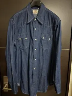 リーバイス VINTAGE CLOTHING ショートホーンシャツ リジッド Lのサムネイル