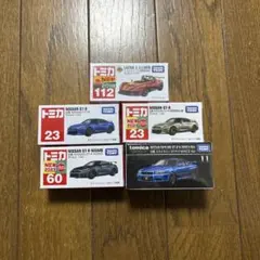 [新品未開封]トミカ Nissan GT-Rなど スポーツカー5台セット