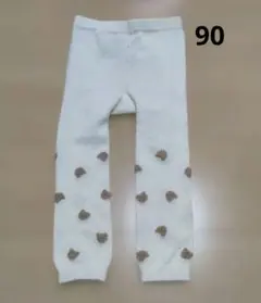 西松屋　おしりくま　スパッツ　90サイズ