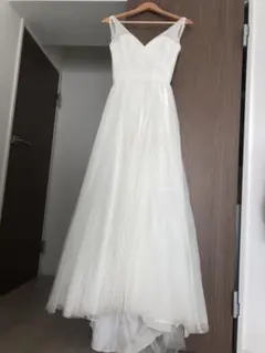 【美品】MORILEE モリリー　インポートチュールウェディングドレス
