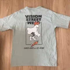 ゴーストグロウプリントTシャツ VISION STREET WEAR ライトオン