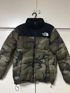 THE NORTH FACE 迷彩 ヌプシダウンジャケット