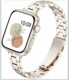 Apple Watch スターライト　ステンレス　バンド
