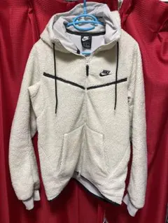 Nike フリースジャケット Mサイズ クリーム色
