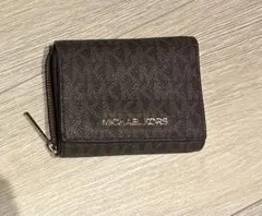 MICHAEL KORS 三つ折り財布 ダークブラウン