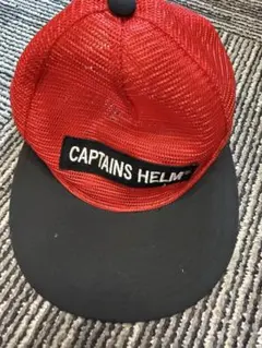 CAPTAINS HELM メッシュキャップ レッド ブラックのサムネイル