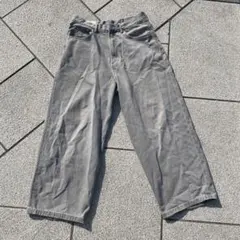 H&M SUPER BAGGY デニム 32/30 グレー