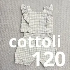 cottoli バースデイ　コトリ　120 セットアップ