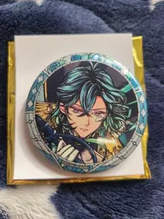 あくねこ 3周年 グリッター 缶バッジ　バスティン