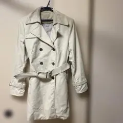 アイボリー トレンチコート 9号