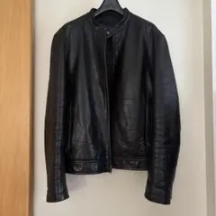 OLD GAP 90s レザージャケット　ブラック