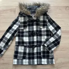 HIROMICHI NAKANO CHILDREN ダッフルコート チェック柄