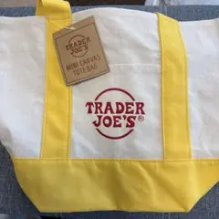 TRADER JOE'S ミニキャンバストートバッグ