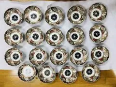 古伊万里 染錦 柘榴文 丸皿 13客 中皿 - メルカリ