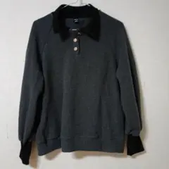 FRIFUL 長袖ポロシャツ M グレー