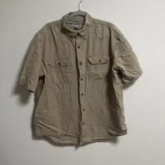 carhartt リラックスフィット 半袖シャツ XL ベージュ