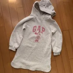GAP ミニーマウス パーカー グレー