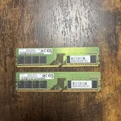 SAMSUNG DDR4 PC4-3200AA 32GB 16GB×2枚