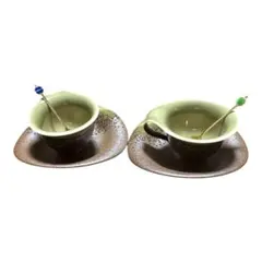 コーヒーカップ&ソーサー 2客