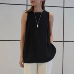 【YLEVE】コットンリネンノースリーブプルオーバーのサムネイル
