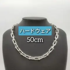 シルバー ロング ネックレス ハードウェア メンズ 25 レディース