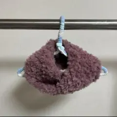 キッズ用　ネックウォーマー　ピンク　Sサイズ ハンドメイド