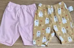 UNIQLO パジャマ ズボン 80サイズ 2枚セット