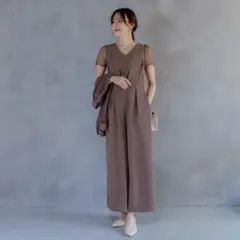 atlo オールインワンパンツドレス