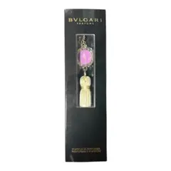 【非売品】BVLGARI ブルガリ パフューム タッセル チャーム パープルのサムネイル