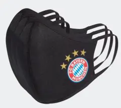 Adidas マスク バイエルンミュンヘン 黒 新品未使用 3枚セット