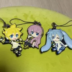 サクマドロップ　ボーカロイド　ねんどろいど　ラバーストラップ　セット　プロセカ