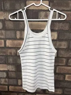 ZARA ボーダー　タンクトップのサムネイル