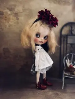 カスタムアイシードール　ネオサイズ　白ワンピース付　ブラウンmix ショート アイシードール 3体 おたのしみBOX プチ サイズ 着せ替え人形 ICY