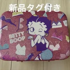 Betty Boop　化粧ボックス　バニティバッグ　メイクボックス　新品タグ付きのサムネイル