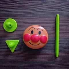 アンパンマン　天才脳らくがき教室パーツ4点セット