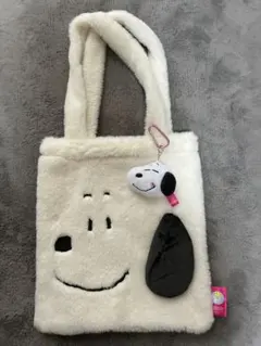 一番くじ　スヌーピー ファートートバッグ キーホルダー付き